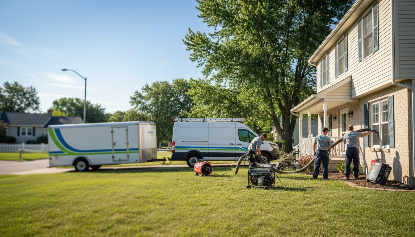 Flooded Basement Restoration And Cleanup With Repair in Taconite, MN near me